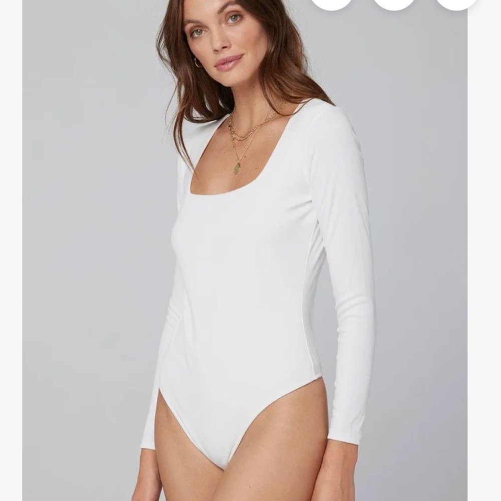 Saltwater LUXE White Long Sleeve Bodysuit